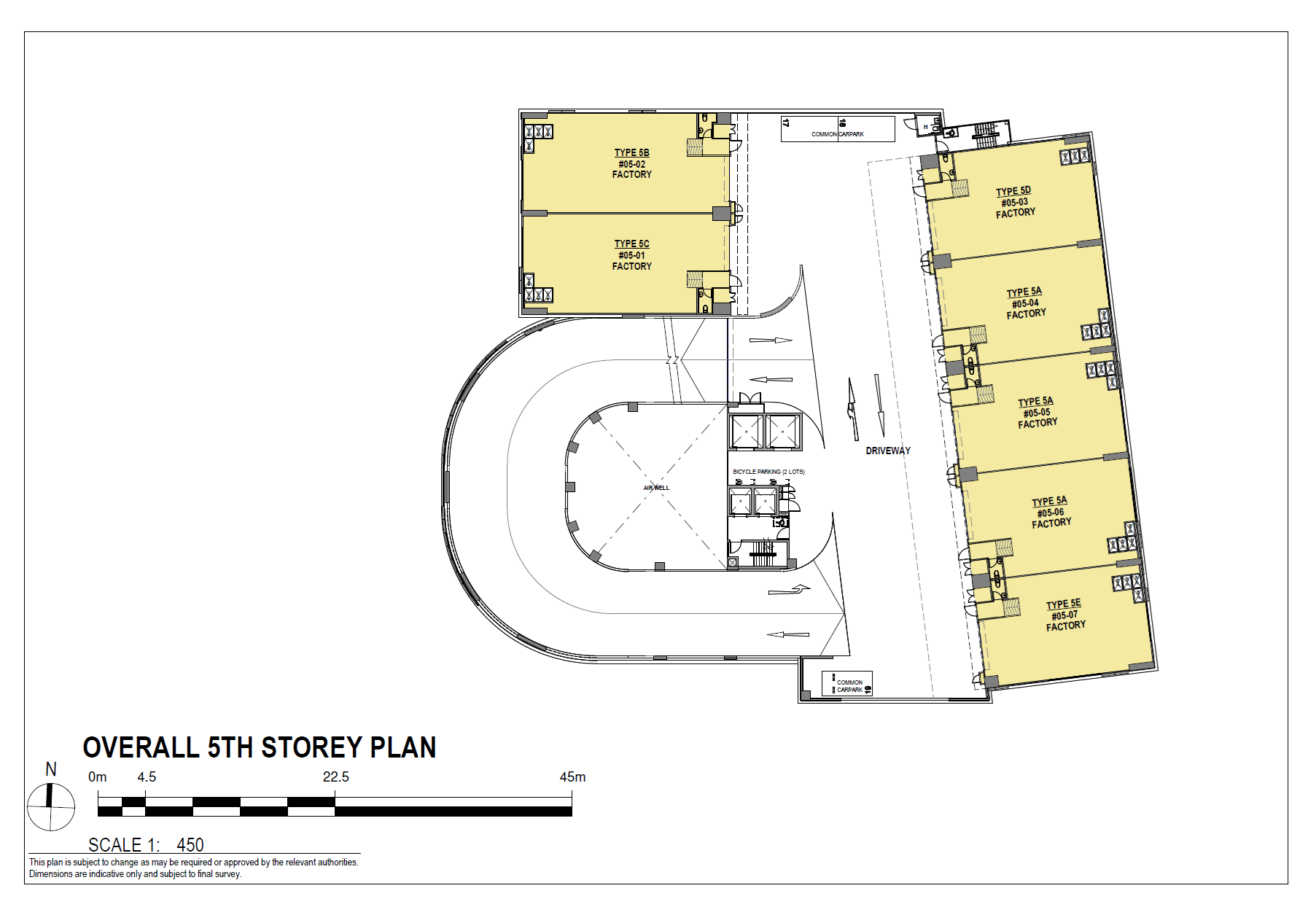 KeyStone at Mandai 5th Storey Plan