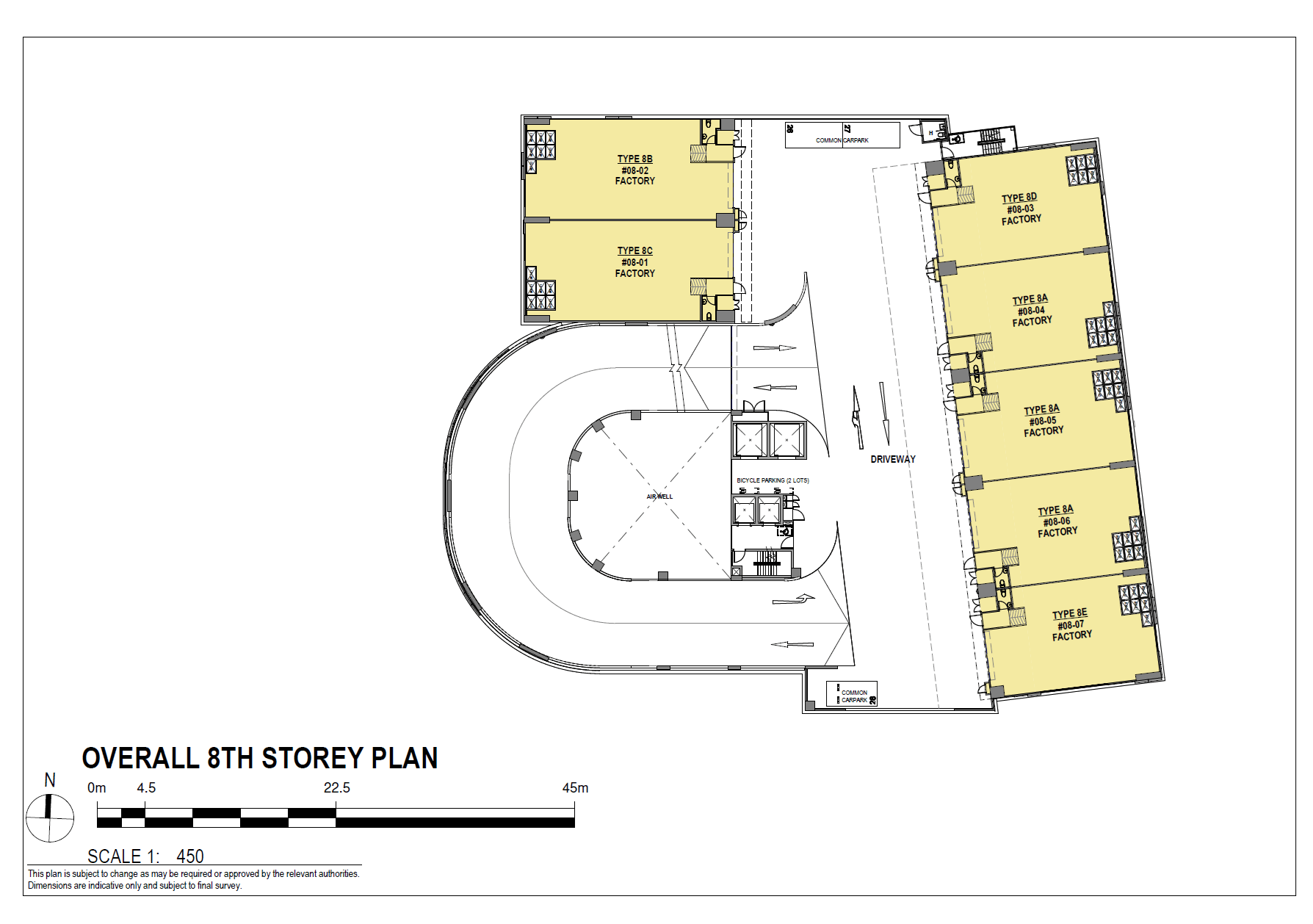 KeyStone at Mandai 8th Storey Plan
